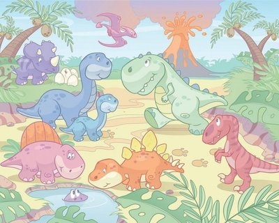 Walltastic 3D Baby Dino