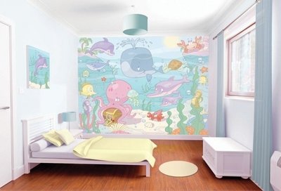 Walltastic 3D Baby Onderwater