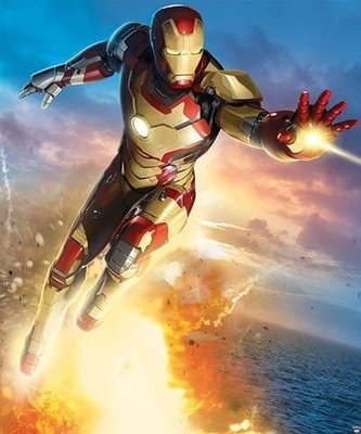 Walltastic 3D Iron Man