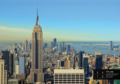 AG Design Fotobehang Manhattan, New York