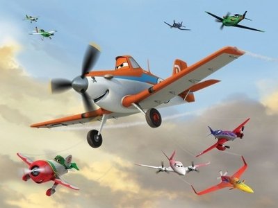 AG Design Fotobehang Disney Planes FTD2218