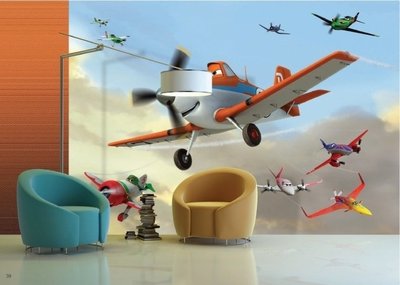 AG Design Fotobehang Disney Planes FTD2218