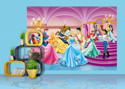 AG Design Fotobehang Disney Princess Carnival FTDS1928