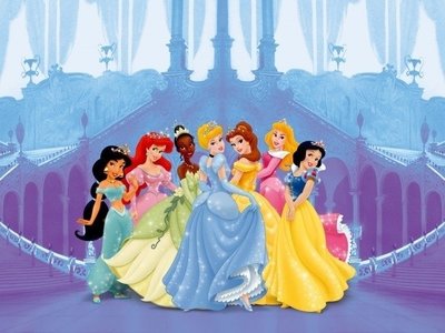 AG Design Fotobehang Disney Princess In The Castle FTD0264