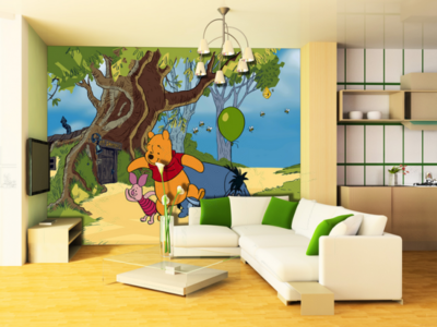 AG Design Fotobehang Disney Winnie the Pooh FTD0247