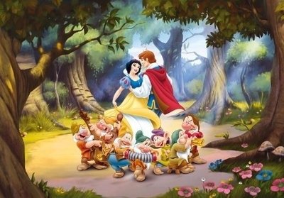 AG Design Fotobehang Disney Snow White FTD0252