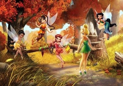 AG Design Fotobehang Disney Fairies FTD0251
