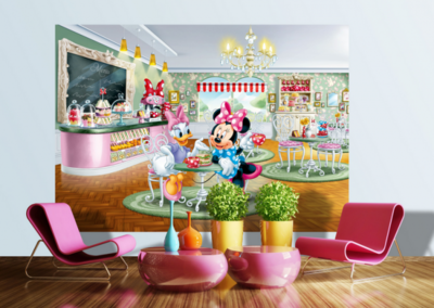 AG Design Fotobehang Disney Minnie & Daisy FTDS1926