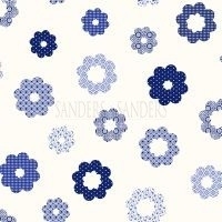 Sanders & Sanders Trends & More behang 935228 - Blauw