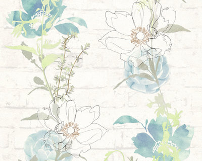 AS Creation Urban Flowers 32800-1