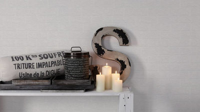 AS Creation Wood´n Stone 2 35981-1 Steenstructuur behang