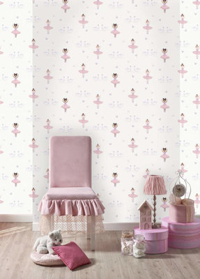 Dutch Wallcoverings Make Believe Ballerina 12461