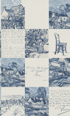 BN Van Gogh 2019 220031 - Blauw geen retour op=op