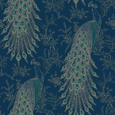 Rasch Selection Pauwen behang 215700