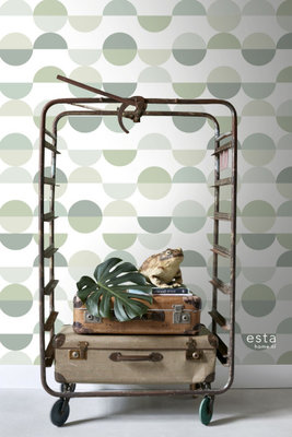 Esta Home Scandi Cool 158904 (*Gratis Lijm Actie) - Groen