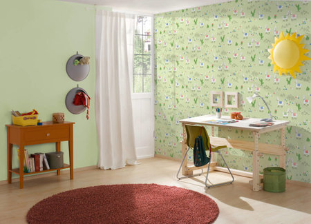 AS Creation Boys and Girls 6 36985-2 - Groen