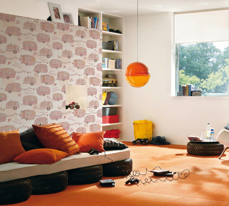AS Creation Boys and Girls 6 34345-1 - Roze