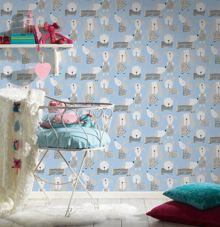 AS Creation Boys and Girls 6 36755-1 - Blauw