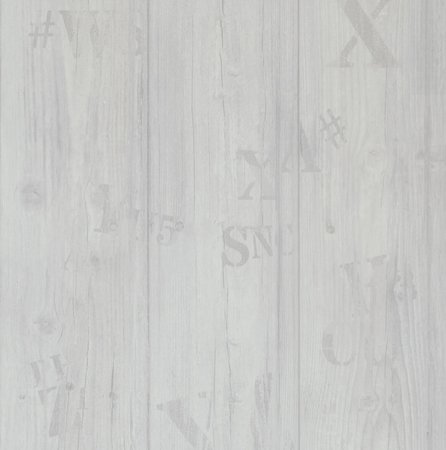 sloop hout off white  More than Elements behang 49755