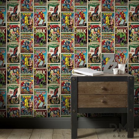 Noordwand Kids @ home 70-238 marvel super heroes
