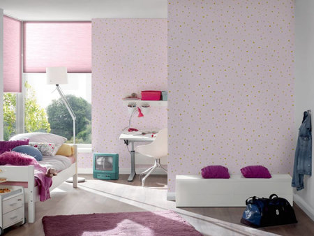 AS Creation Little Stars 35839-1 - Roze