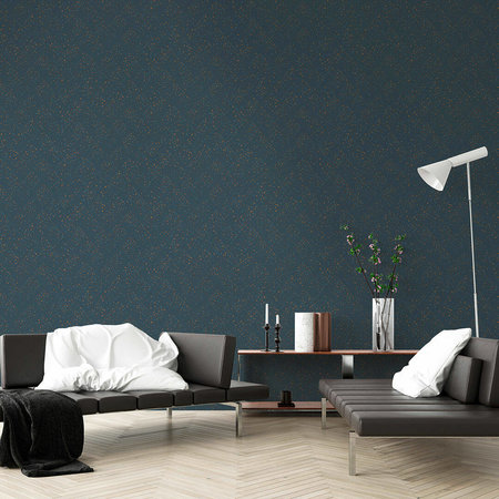 AS Creation New Walls 37394-1 | 373941 - Blauw / Groen