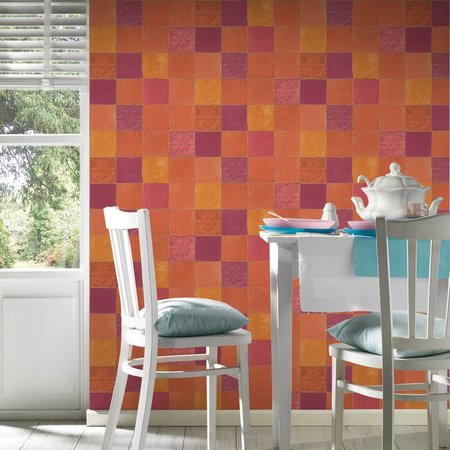 AS Creation New Walls 37406-5 | 374065 - Oranje / Rood