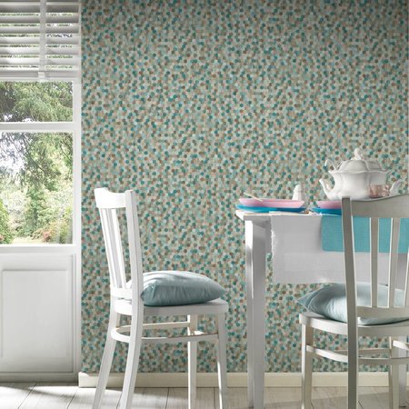 AS Creation Asian Fusion 37463-2 | 374632 - Blauw / Beige