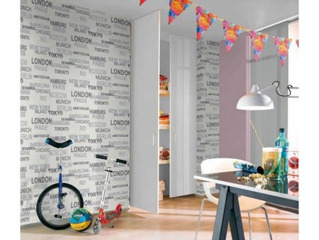 Kids Club 766707 Steden behang