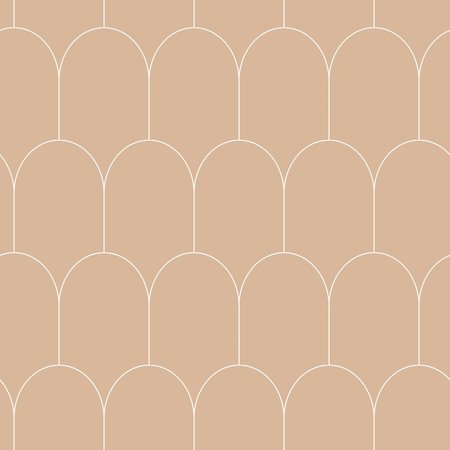 Esta Art Deco 139203 (*Gratis Lijm Actie) - Terracotta - Oranje - Beige