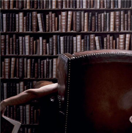 The duke,s bookcase relief vinyl