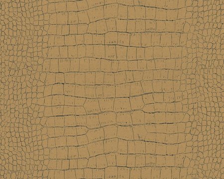 AS Creation Trendwall | 3710-10 / 371010 | Krokodillen Print - goud