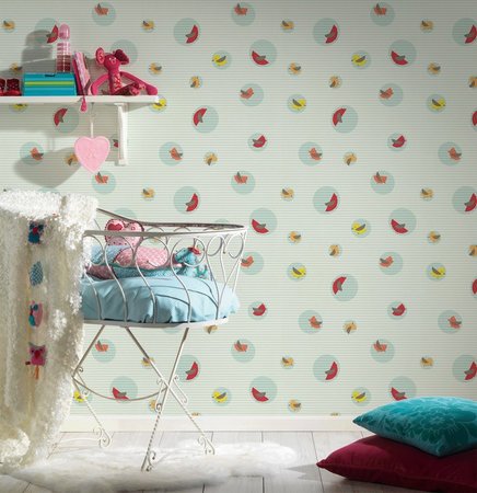 Esprit Kids 4 kinderbehang Bubble Birds
