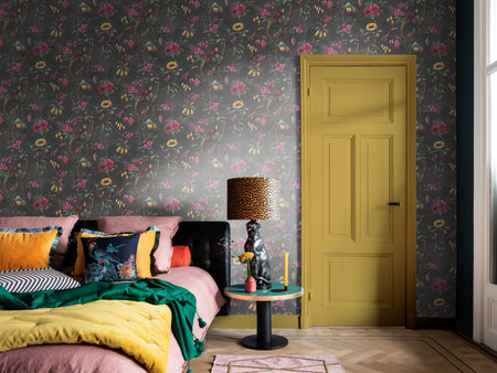 BN Wallcoverings Fiore 220441 - Grijs - Multicolour