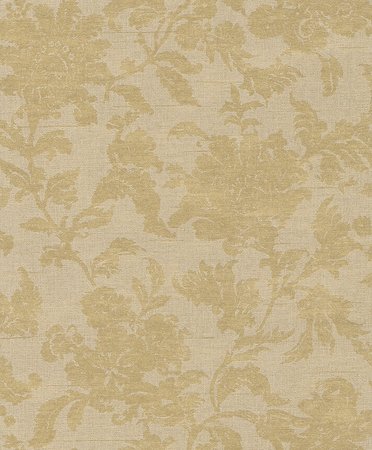 Vlies Rasch Textil Floral Struktur creme goud 225036 collectie Comtesse