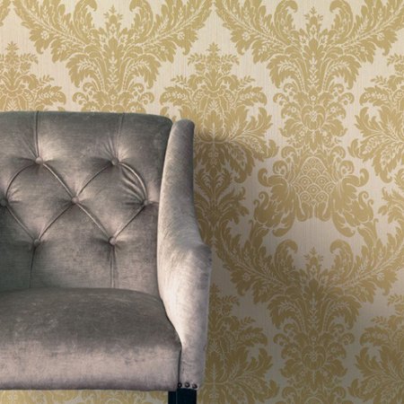 rasch textil exclusief barok keizerlijk zand echte stof op vlies