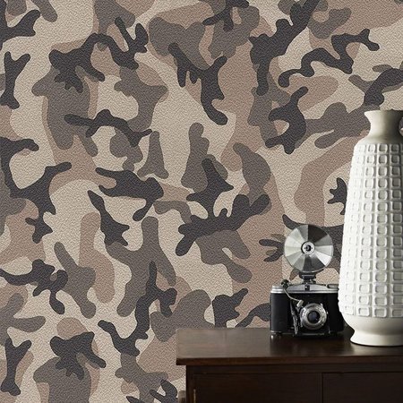 camouflage army papier behang