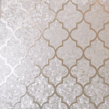 Arthouse Velvet Trellis Rose Gold 294604
