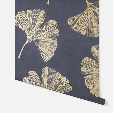 Arthouse Ginkgo Leaf Navy 297300