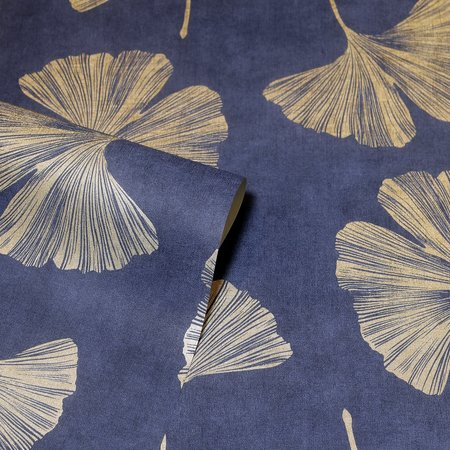 Arthouse Ginkgo Leaf Navy 297300