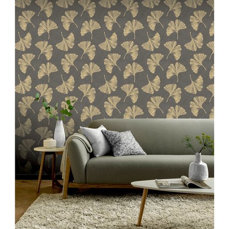Arthouse Ginkgo Leaf Mocha 297301