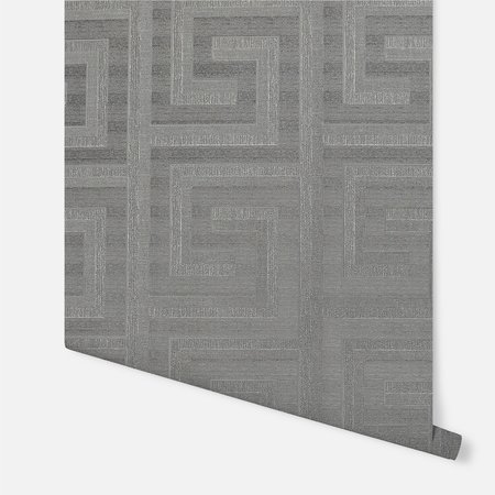 Arthouse Greek Key Foil Gunmetal 298101