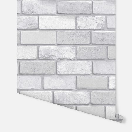 Arthouse Diamond Brick Silver 669401