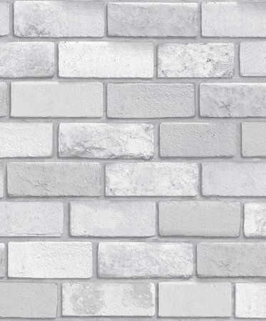 Arthouse Diamond Brick Silver 669401