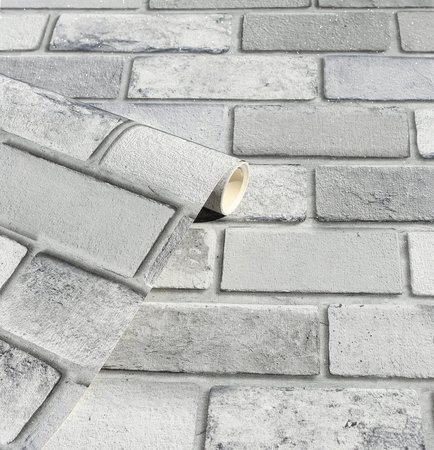 Arthouse Diamond Brick Silver 669401