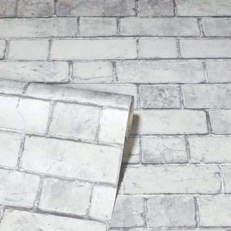 Arthouse Brickwork White 886501