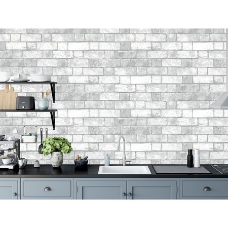 Arthouse Brickwork White 886501