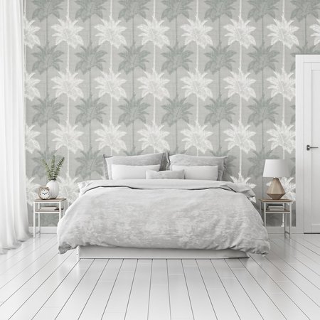 Arthouse Palm Luxe Grey & Duck Egg 907608