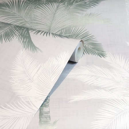 Arthouse Palm Luxe Grey & Duck Egg 907608