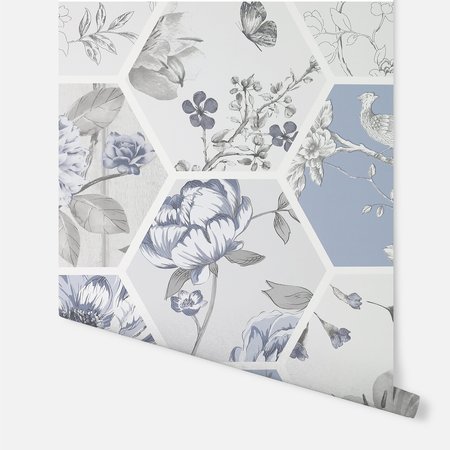 Arthouse Chinoise Decoupage Blue 908903